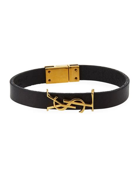 bracelet yves saint laurent prix|yves saint laurent leather bracelet.